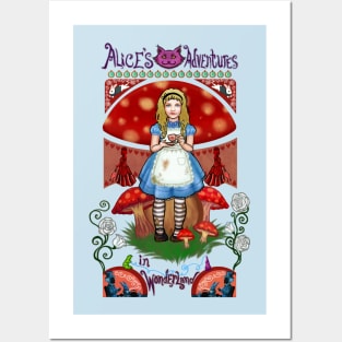 Alice Nouveau Posters and Art